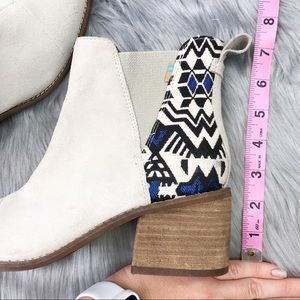 birch suede metallic jacquard women's esme boots